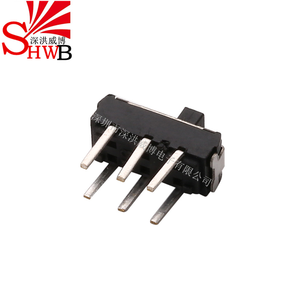 拔動(dòng)開(kāi)關(guān)MSS-22D18G2(2P2T) 柄高2MM 雙排六腳立式二擋撥動(dòng)開(kāi)關(guān)