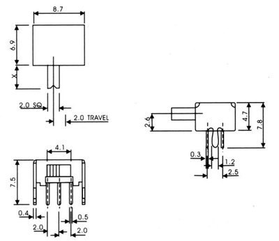 拔動(dòng)開(kāi)關(guān) SS/SK-22D07圖片,拔動(dòng)開(kāi)關(guān) SS/SK-22D07圖片大全,深圳市福田區(qū)賽格電子市場(chǎng)誠(chéng)意嘉暉電子經(jīng)營(yíng)部-